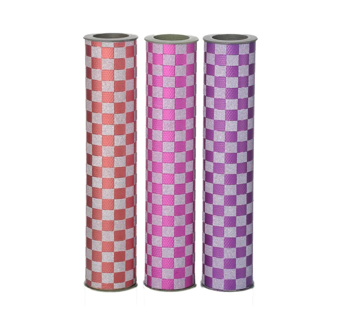 CPP film glitter film glitter holographic plastic sheet roll papel de regalo for wrapping flower gift
