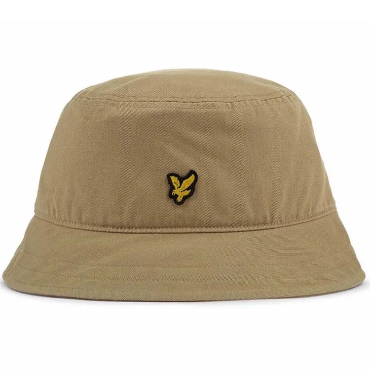 2020 White Custom print Bucket hat with embroidery logo