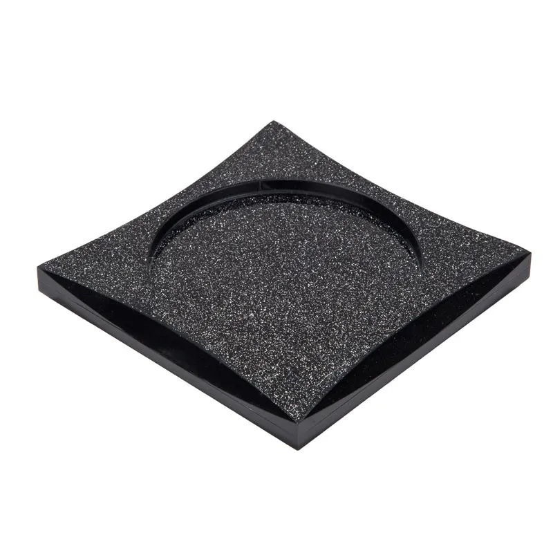 Wholesale Fast shipping top quality hotel supply Customized durable acrylic tray marble serving tray