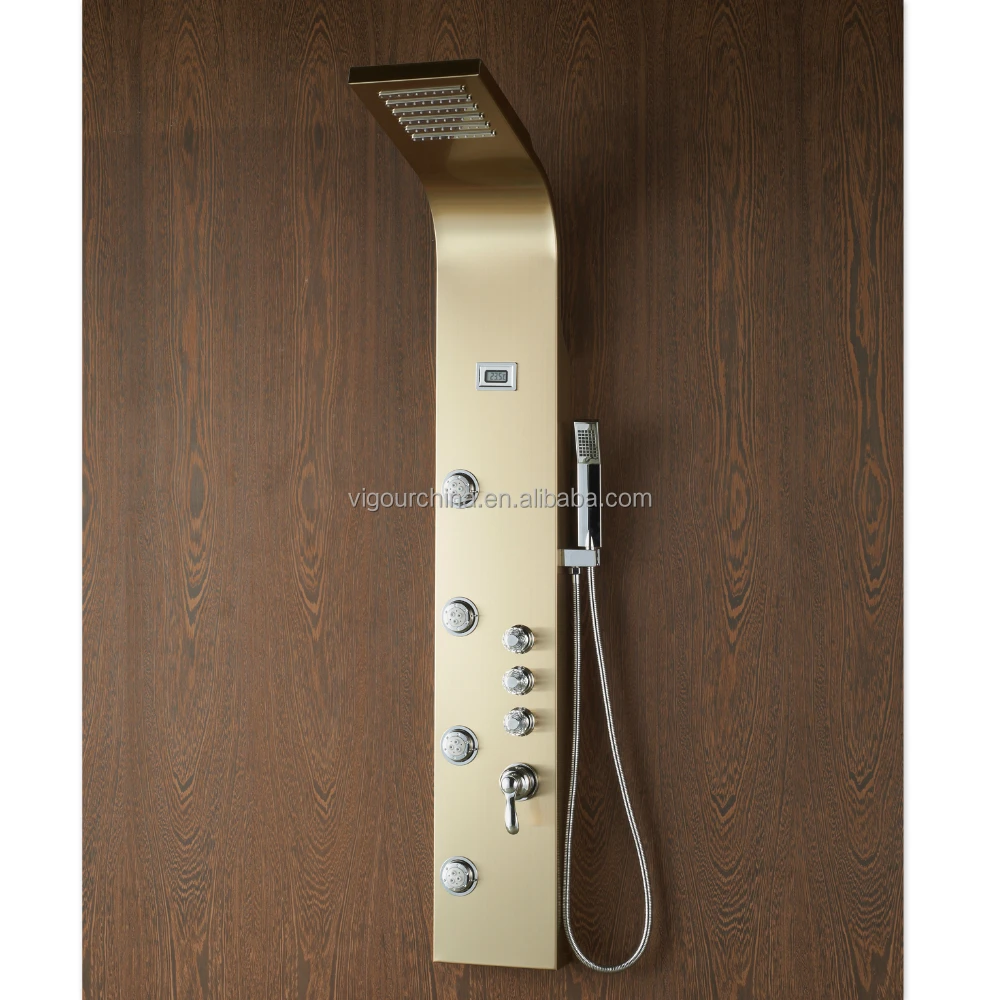 BS-7022 Hot sale ss manufacturer column 1 handle shower