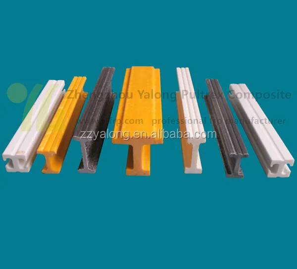 Export Top Quality Fiberglass Pultrusion i Beam Products GRP i Beam