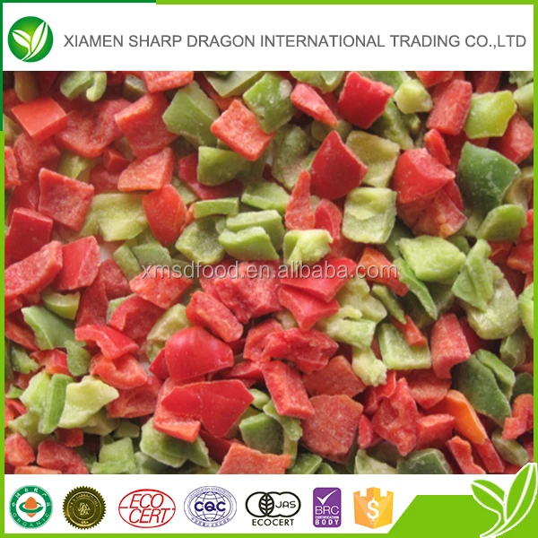 Вкусные сорта замороженного зеленого перца