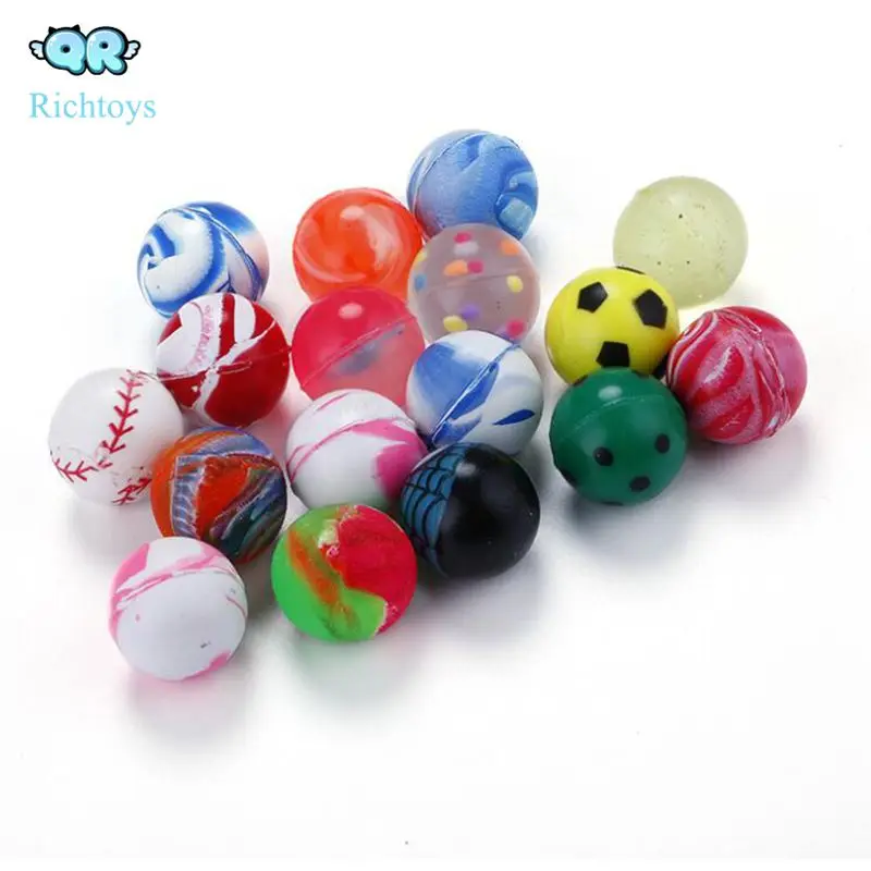 Custom Printed Logo Bouncy Ball Rubber Bouncy Balls 27mm 32mm 35mm 38mm 45mm 49mm 54mm 60mm