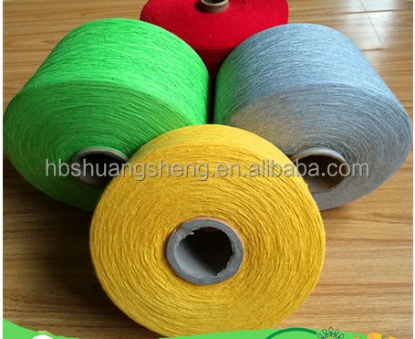 Leading manufacturer 14/1 sock yarn dyed cotton open end yarn