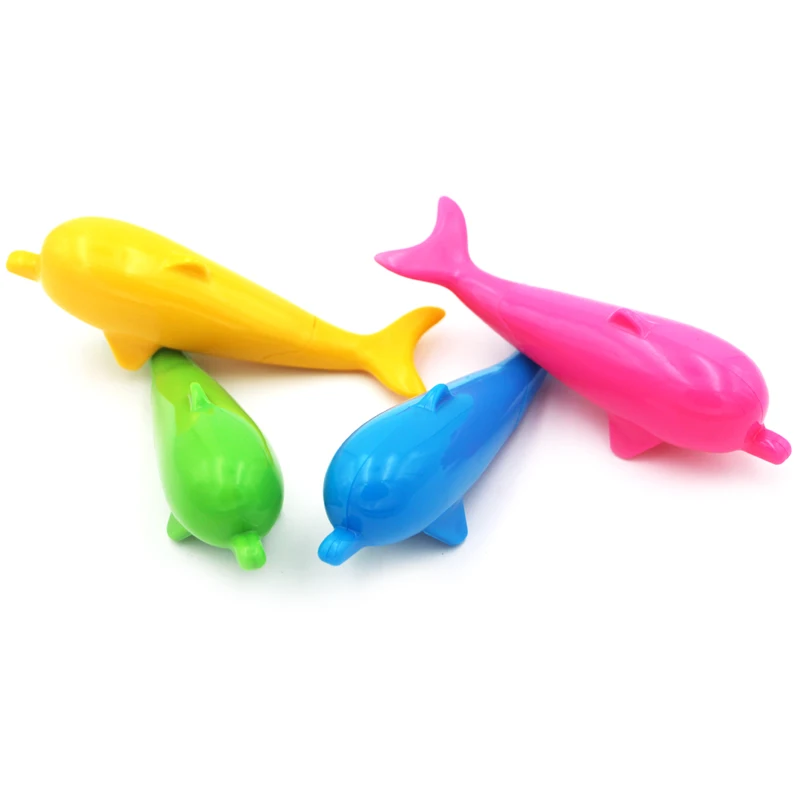 animal ballpoint pen dolphin novelty promotional plastic cute student game simulation children pen fish Simulation cartoon doll