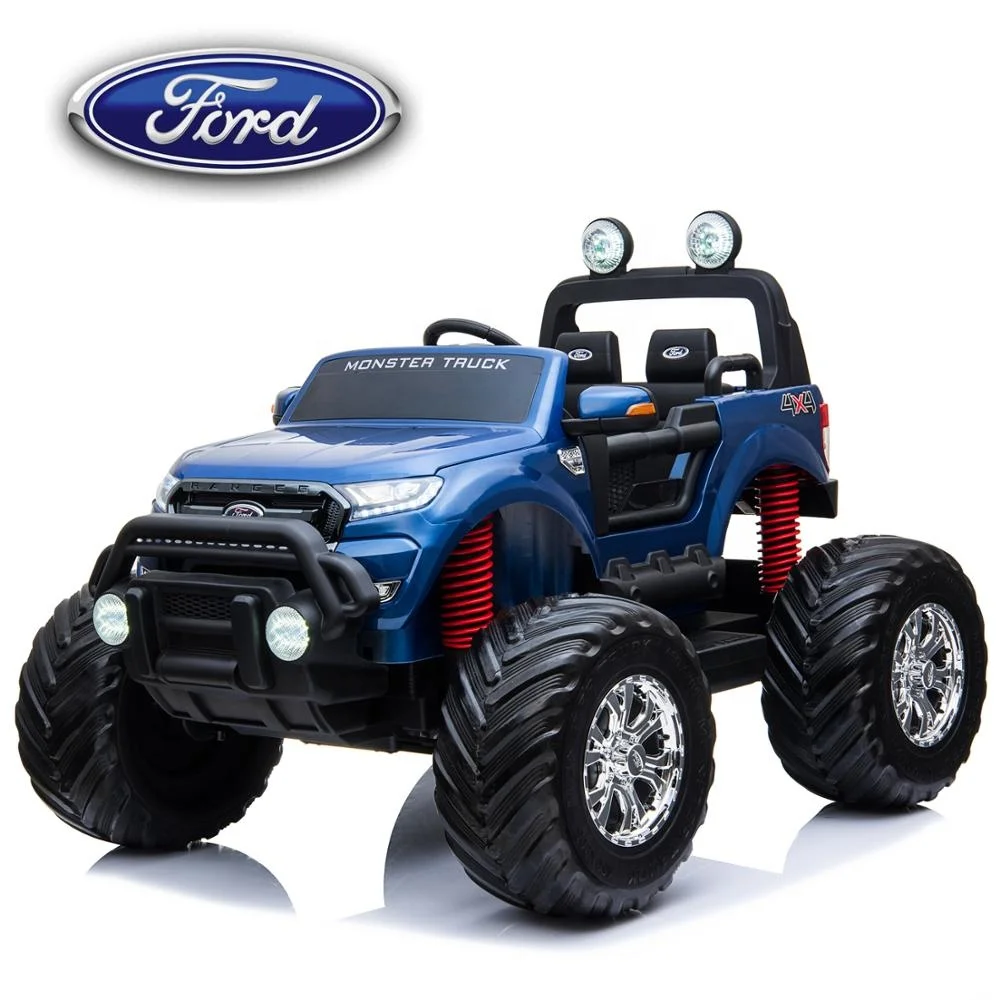 New design 24v electric Ford Monster truck licensed big kids ride on car