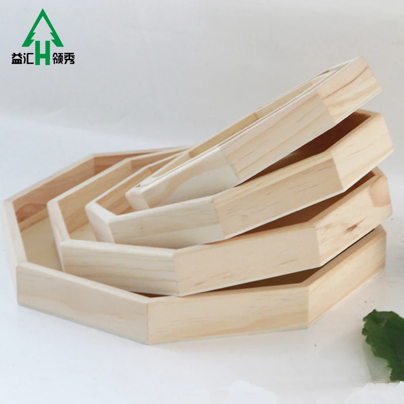 
Big Customers Cooperation Unfinished Wooden Tray 