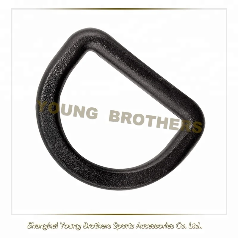 High Quality Plastic Adjustable Penta D Ring Buckles for Backpacks or Suitcases