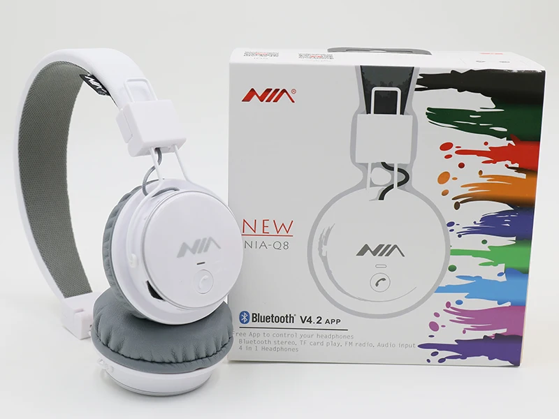  Наушники с повязкой на голову NIA Q8 портативные беспроводные наушники для смартфона