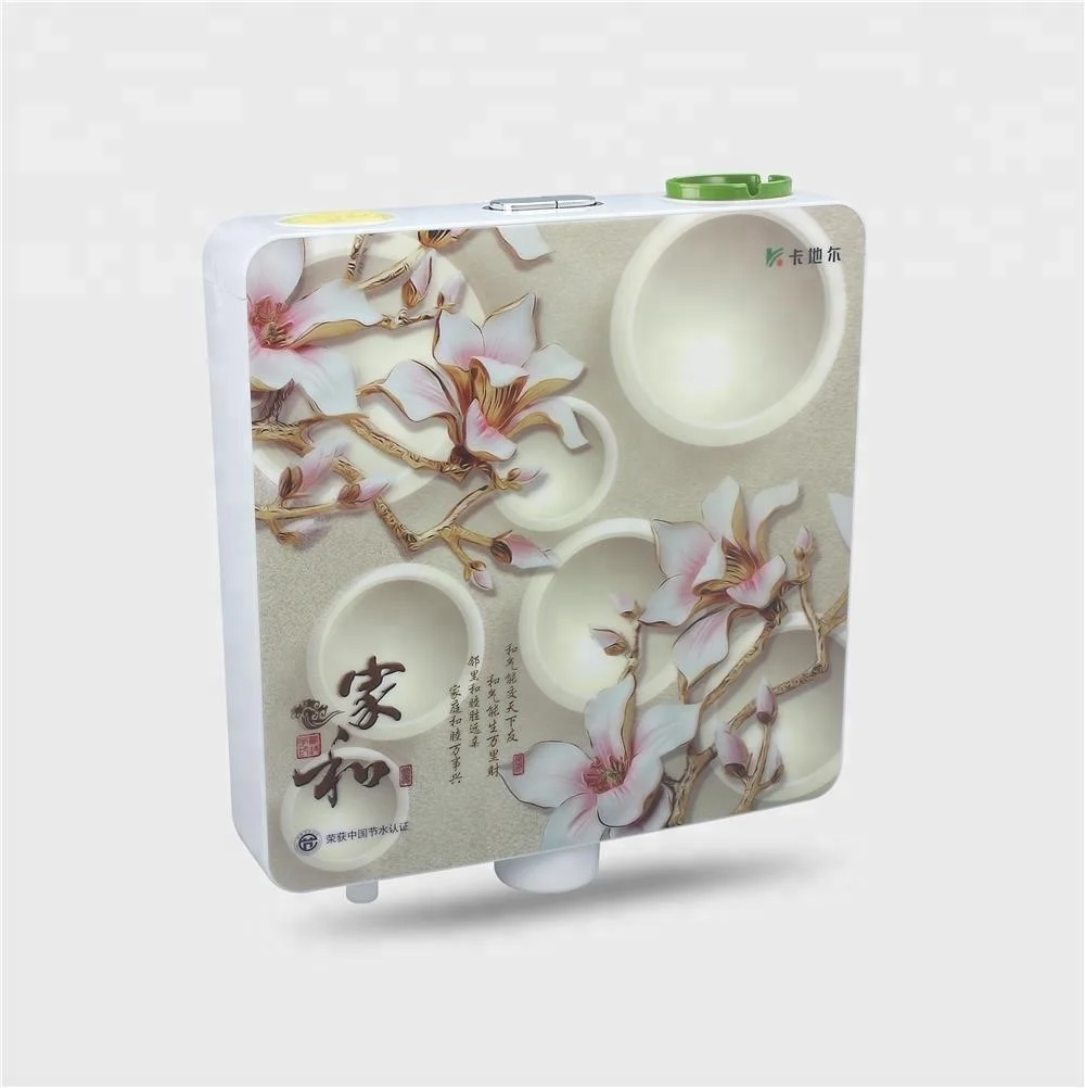 3D printing Bathroom dual flush toilet water tank wc flush tank