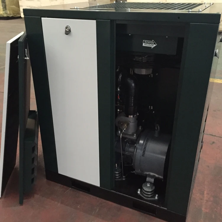 Kaishan permanent-magnetism frequency-conversion AC Power 75kW Stationary PMVF screw air compressor with Air-cooled