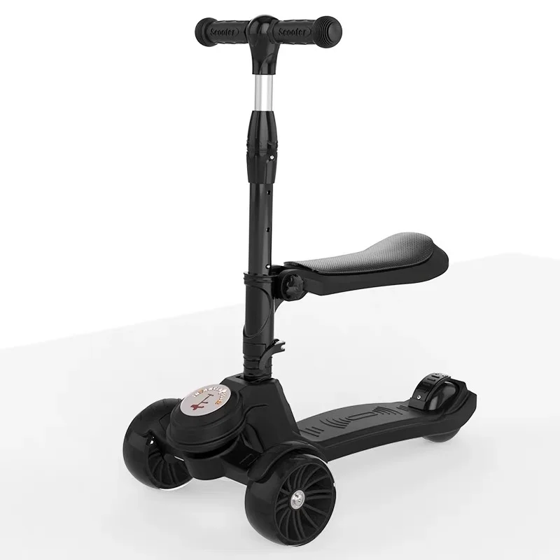 New models kids toys baby 3 wheels scooter 3 in 1  child scooter with seat