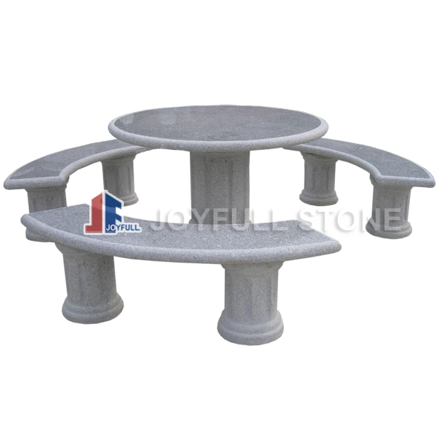 
Garden stone tables and chairs,outdoor furniture round stone table 