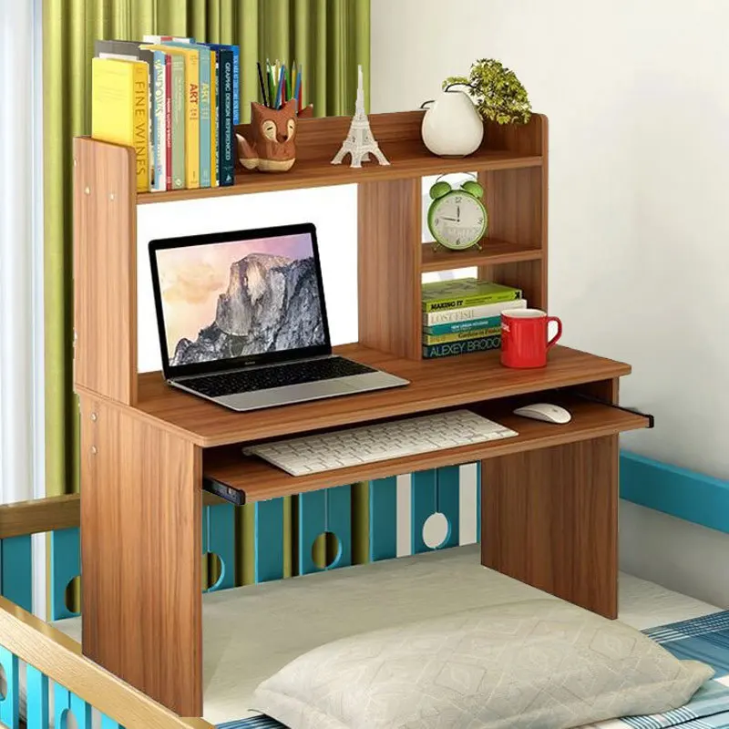 
Wooden gaming computer desk table / laptop table on the bed 