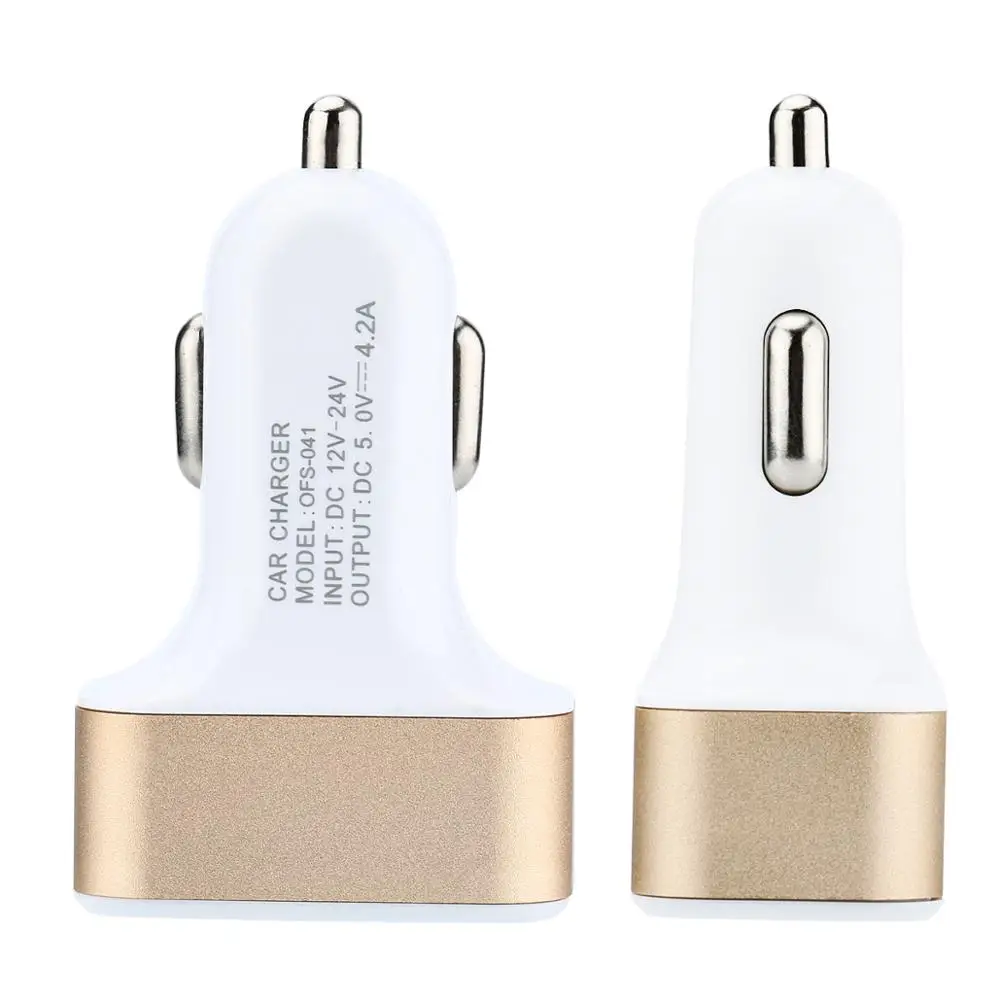 
4 ports USB for mobile phone fast charging wireless car charger 