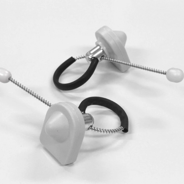 Ontime BT3010 wine bottle security tag Anti-Theft Bottle Neck Hard Tags With 160mm Metal Lanyard Cable made in china