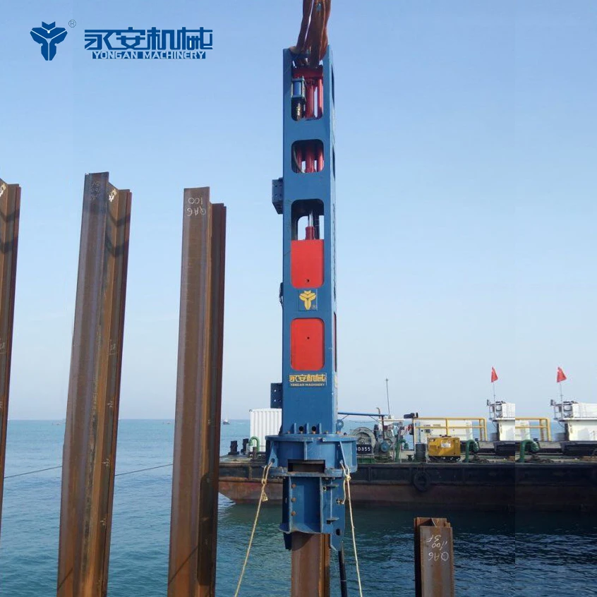 Sheet pile Piling machine YC-5 Hydraulic Impact hammer driving hammer