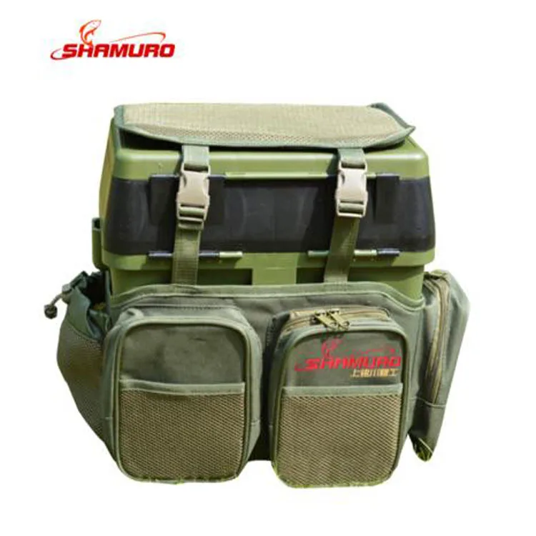 High Quality Nylon Fly Fishing Vest With Multifunctional Pockets Adjustable Fishing Vest Backpack Fishing Tackle Bag