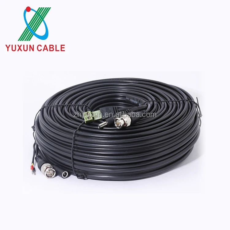 Yuxun № RG59 vidoe питания + RS485 управления провода для видеонаблюдения ptz