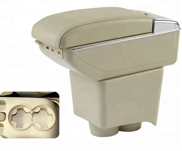 Car Center Console Armrest Storage Box for Volkswagen VW Polo Sedan 2002 ~ 2010