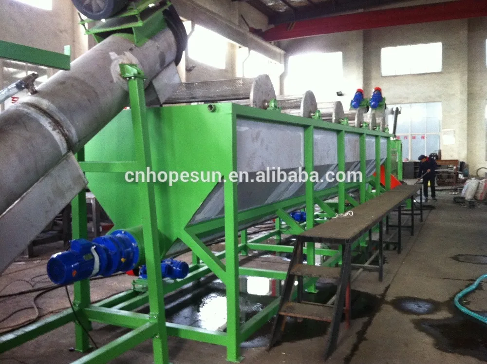 New design pet recycling washing line