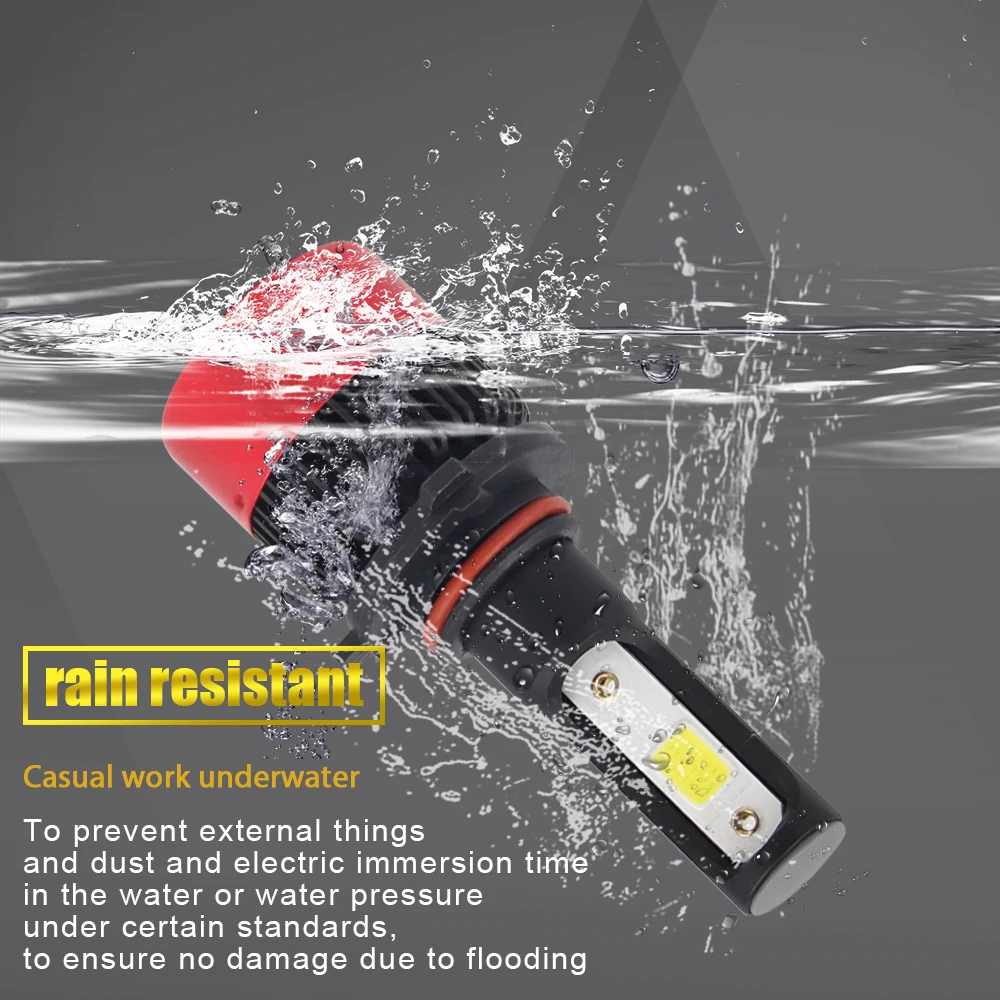 S2 Mini 360 Dimmable 9005 Headlight Bike h11 12v 35 35w 25 25w Motorcycle LED Bulb For Car Headlight