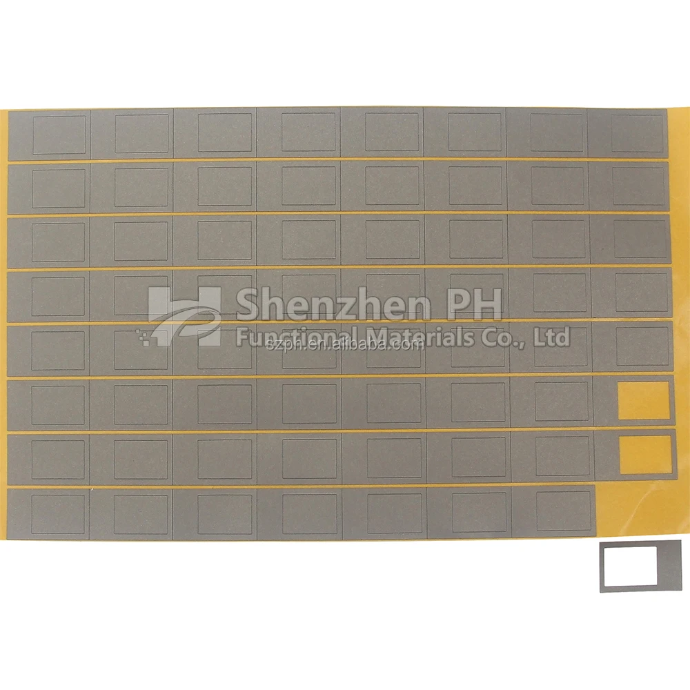
NFC anti magnetic paste antimagnetic metal ferrite plate emi absorber 