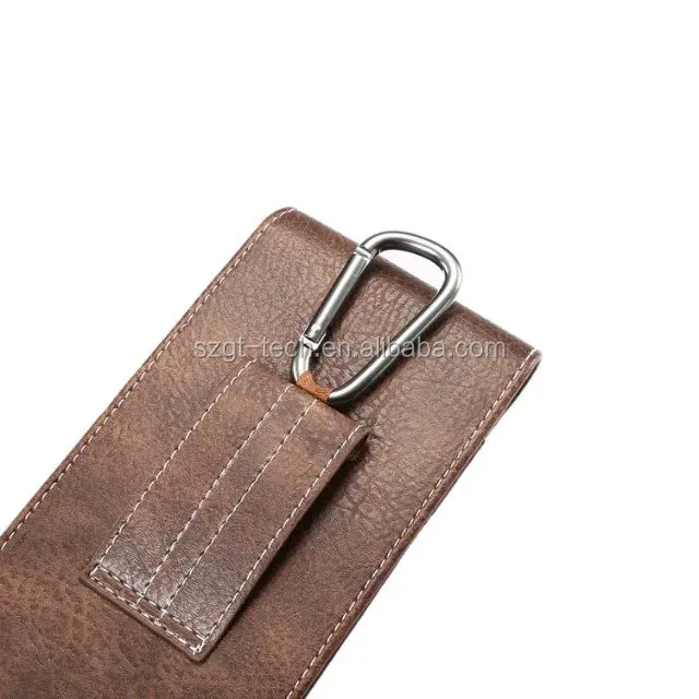 
Universal pu leather pocket for iphone X,for smartphone high end leather pouch 