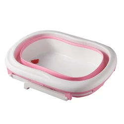 Best price large capacity portable baby bath tub plastic