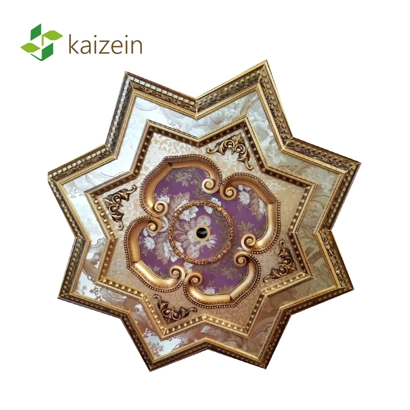 Artistic waterproof polygon led ceiling panels for house decoration