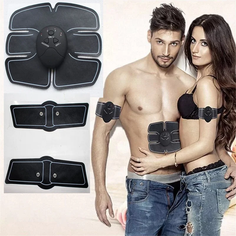Ems abs vibrate heated weight loss best slimming massage abdominal electric smart professional muscle stimulator belt fitness