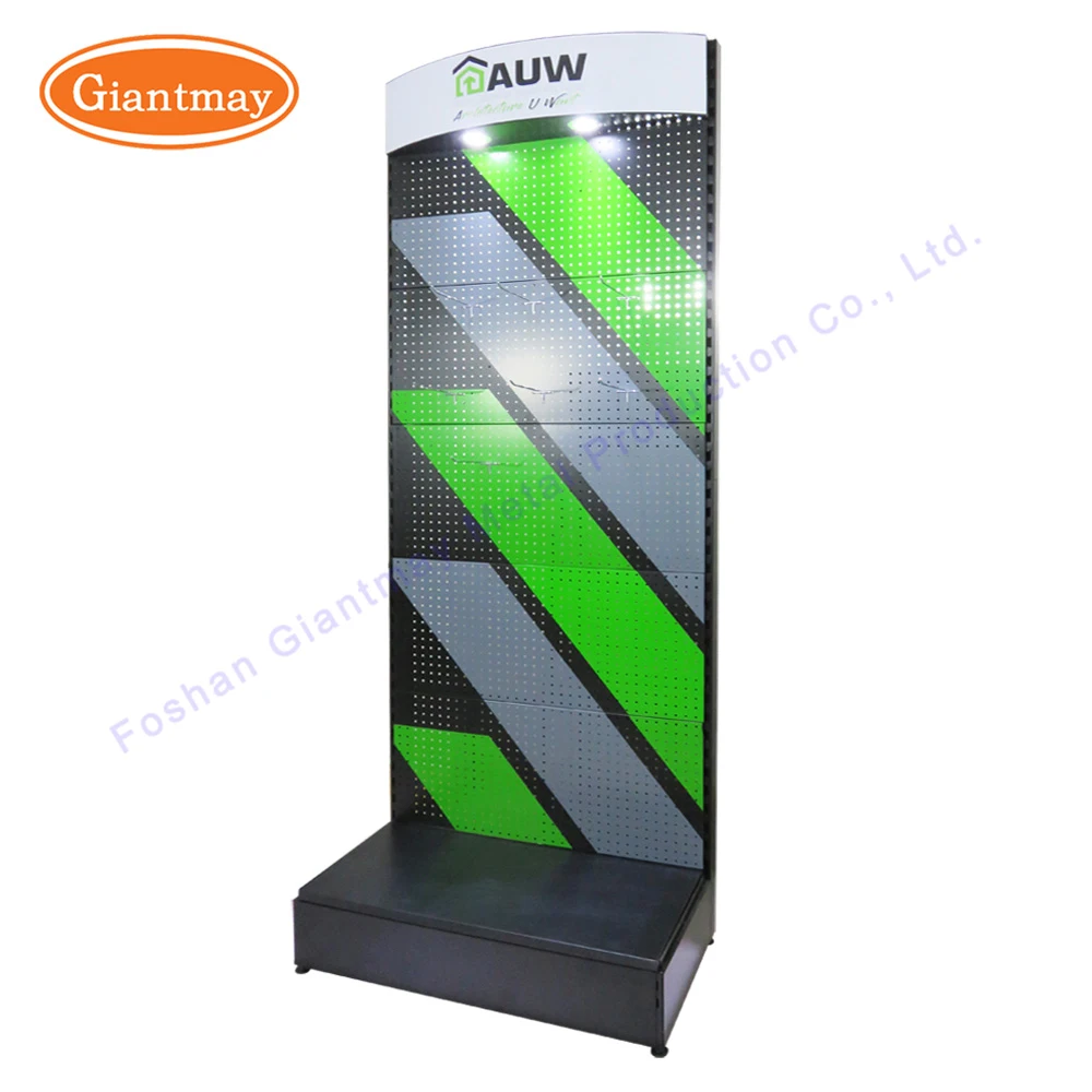 iron metal pegboard for hardware product hang power tools display stand shelves rack