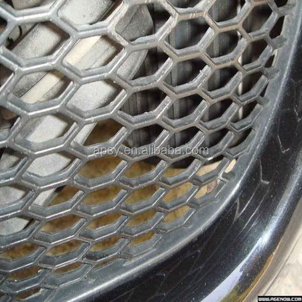 
anodized aluminum mesh grill for car 