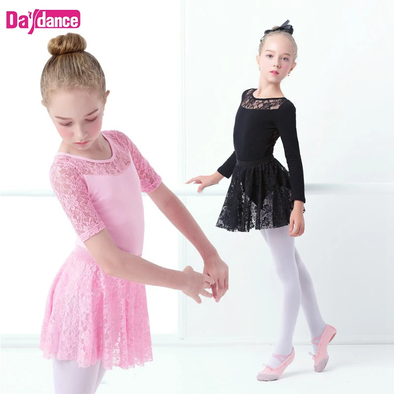 Girls Kids Lace Ballet Leotard Dress Dance Costumes Clearance Sale
