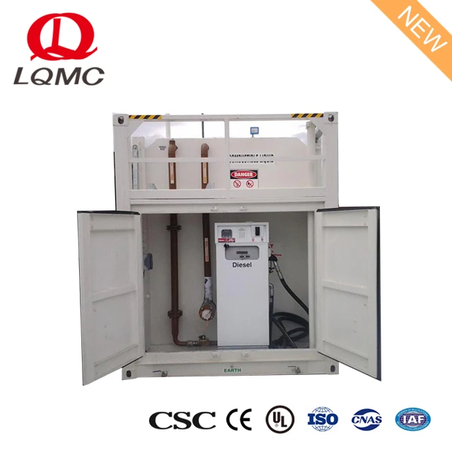 20ft portable bulk storage container bunded diesel fuel tank for sale