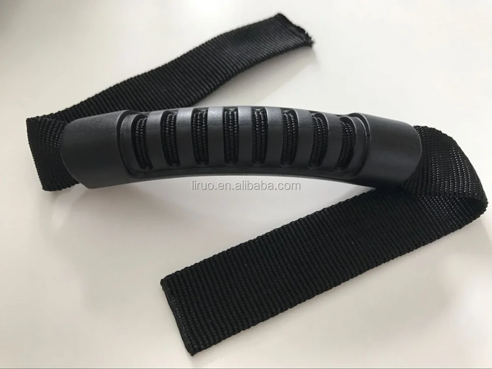 Factory supply best quality plastic PP webbing rubber handle