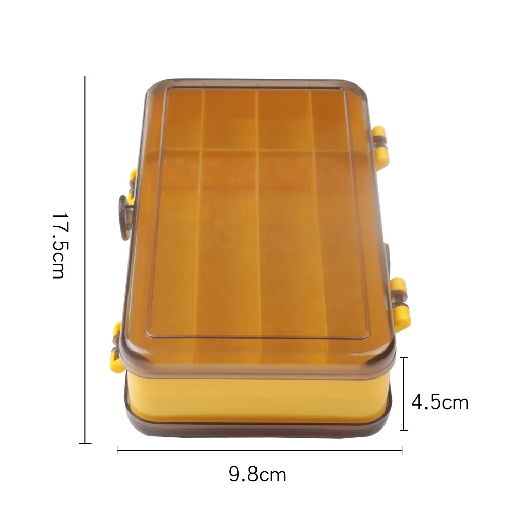 plastic box for fishing lure 17.5*9.8*4.5cm