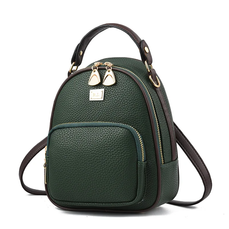 Fashion Mini PU Leather Women Ladies Handbag Backpack