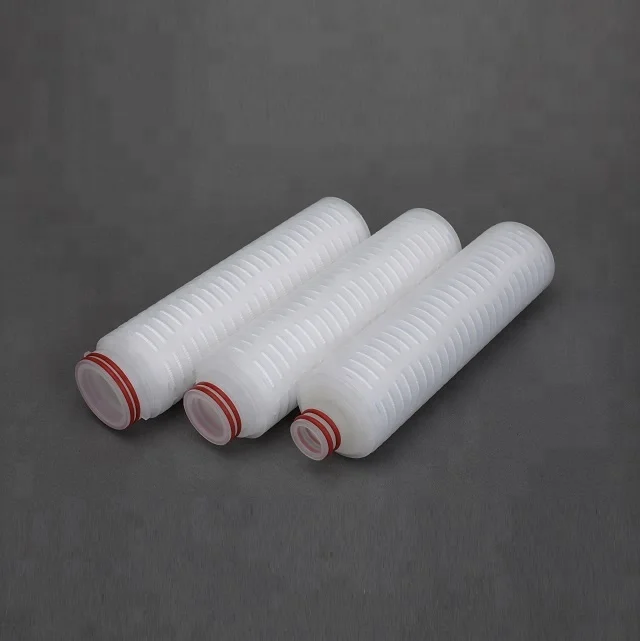 food grade compressor PTFE membrane pleated air filter
