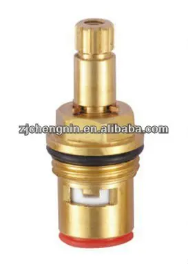 G1/2 Poland 20teeth spline brass faucet ceramic disc brass tap valve cartridge