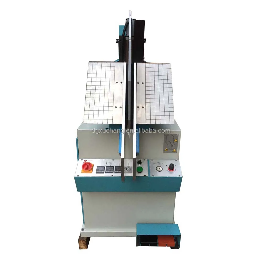 boot upper forming vamp crimping shoe making machinery