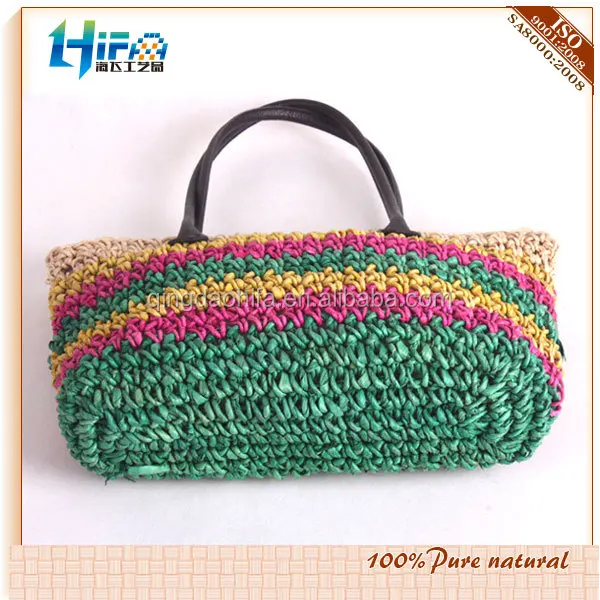hot selling lady bag corn husk straw bags fashion new style shopping bags