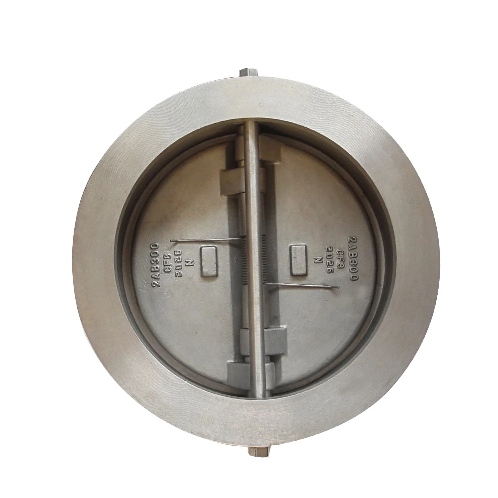 Steam Astm A216 Wcb Flapper Wafer Type Butterfly Check Valve