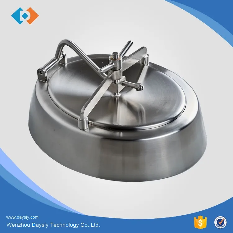 304 and 316 stainless steel oval manhole cover