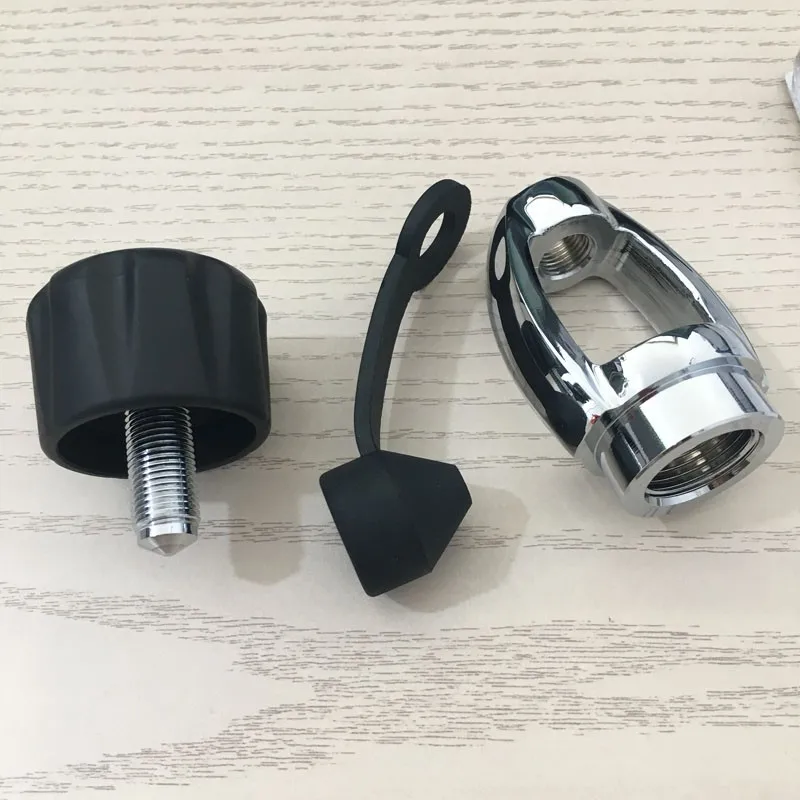 Diving Regulator Din to Yoke Converter Adapterwith dust cap for diving