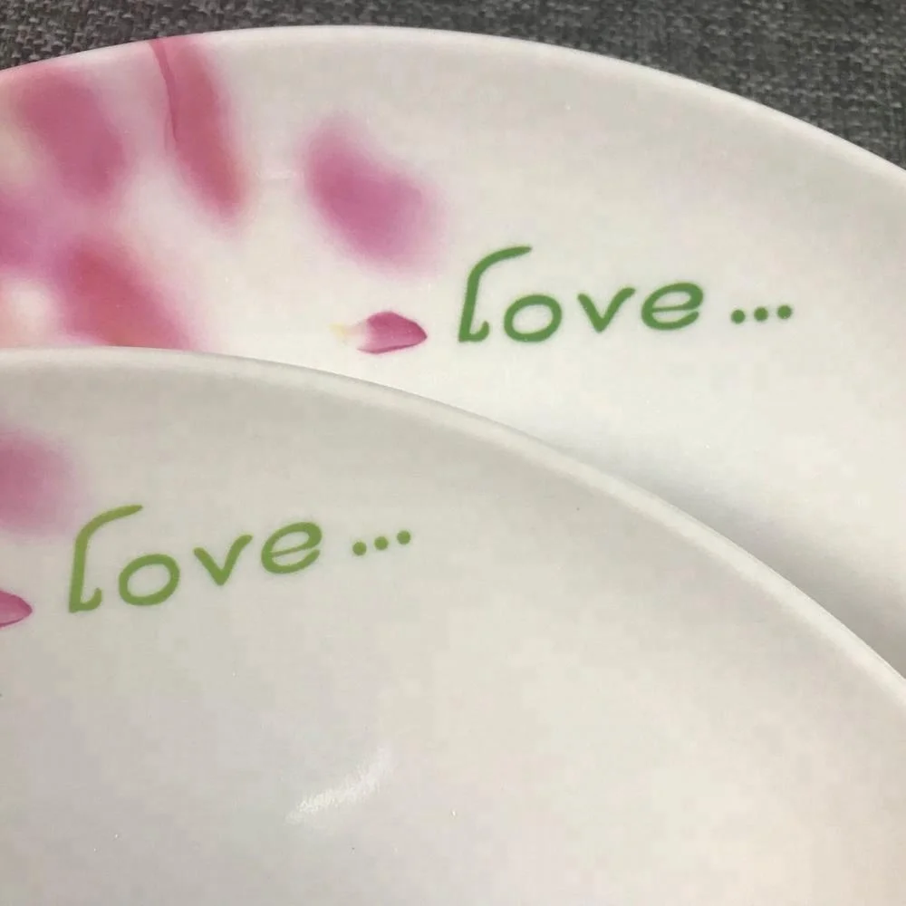 Melamine custom plates in dishes &plates