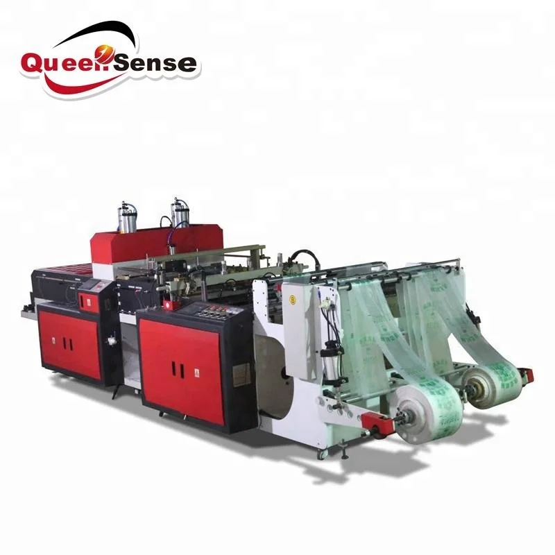 Full Automatic High Speed T shirt Bag Making Machine