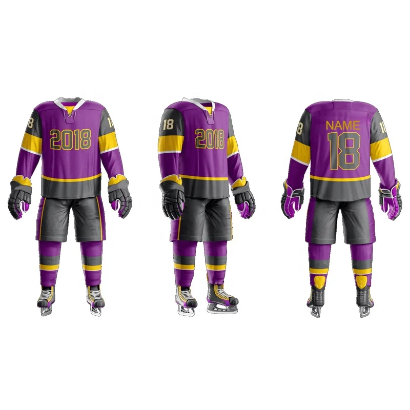 Custom made Christmas  ice hockey jerseys sublimated wholesale blank hockey jersey team set hockey jerseys