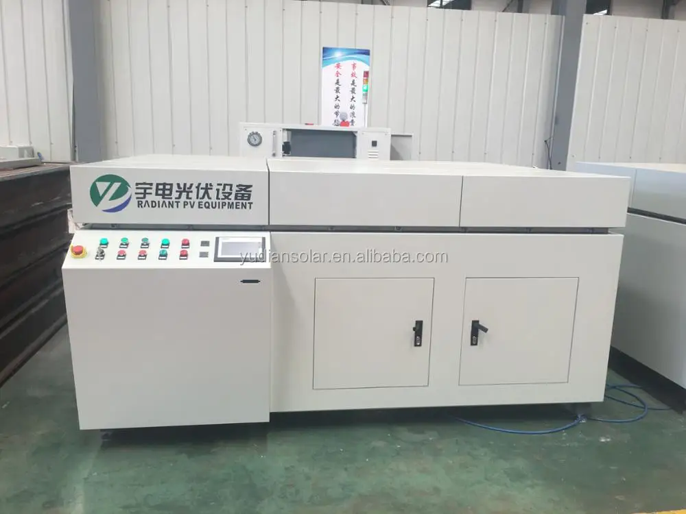 Radiant Yudian 30MW solar panel production plant solar panel laminator auto tabber stringer machine