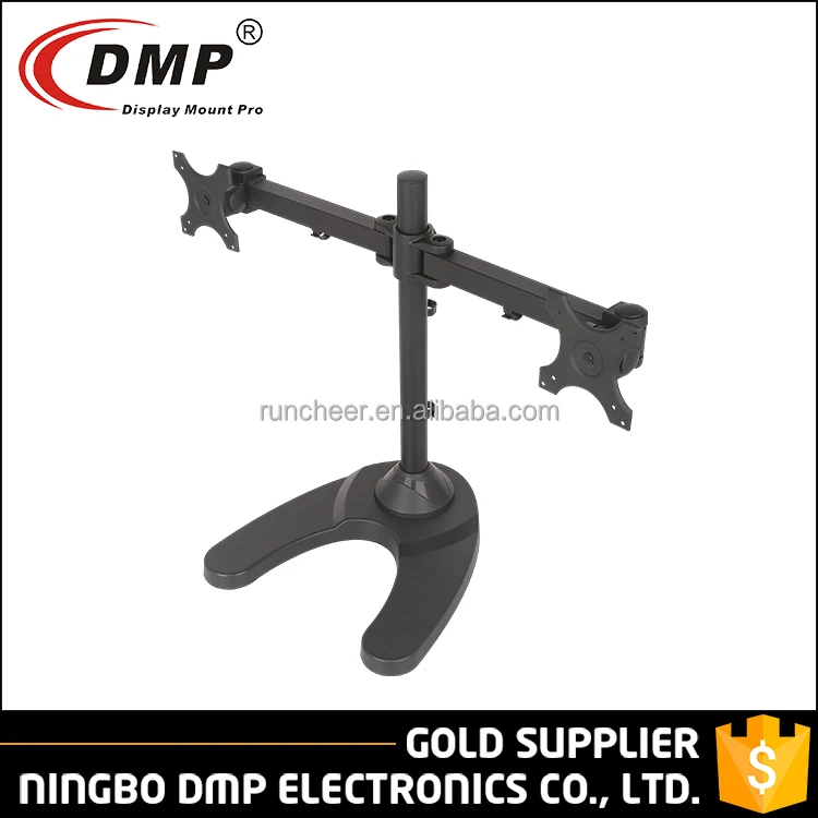 LCD351D-STAND крепление двойной регулируемый стол поддержка ЖК-Телевизор Таблица Dual-монитор исправить стенд arm